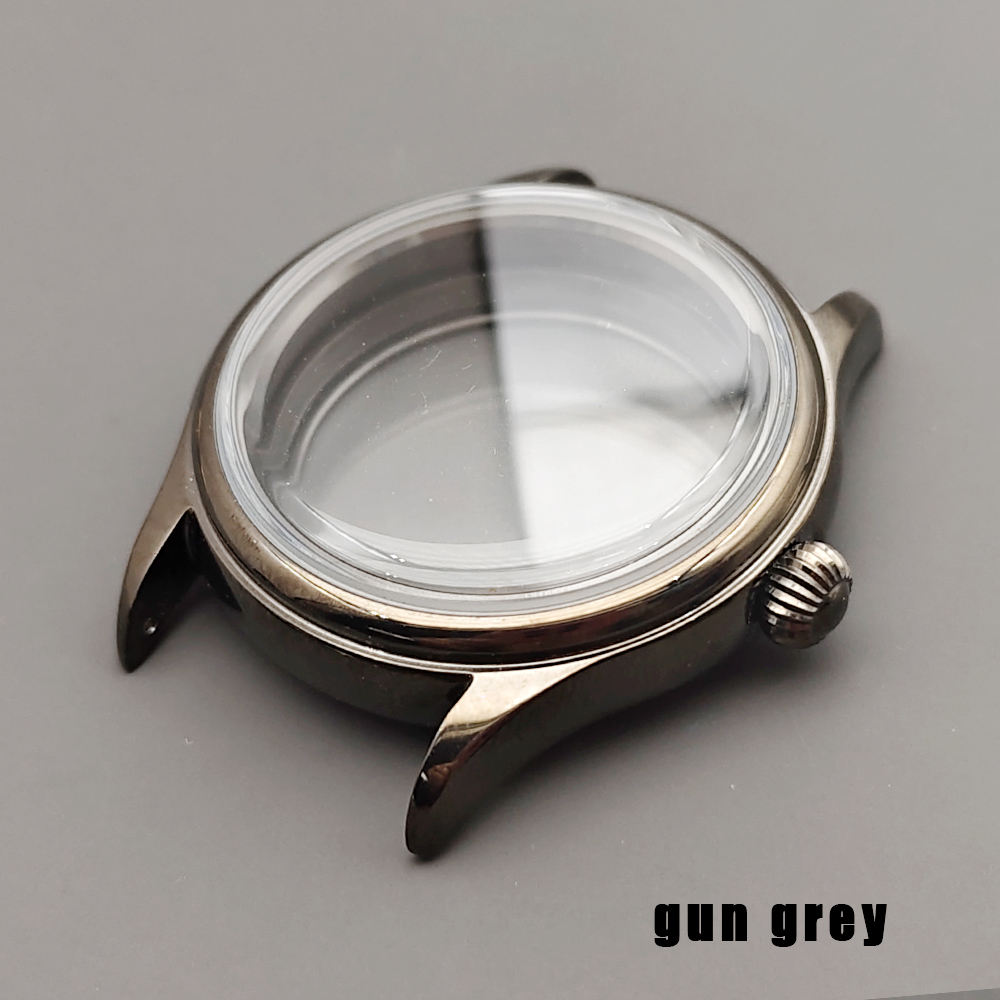 Exhibition Caseback - 38mm Gun Grey Classical NH35 Watch