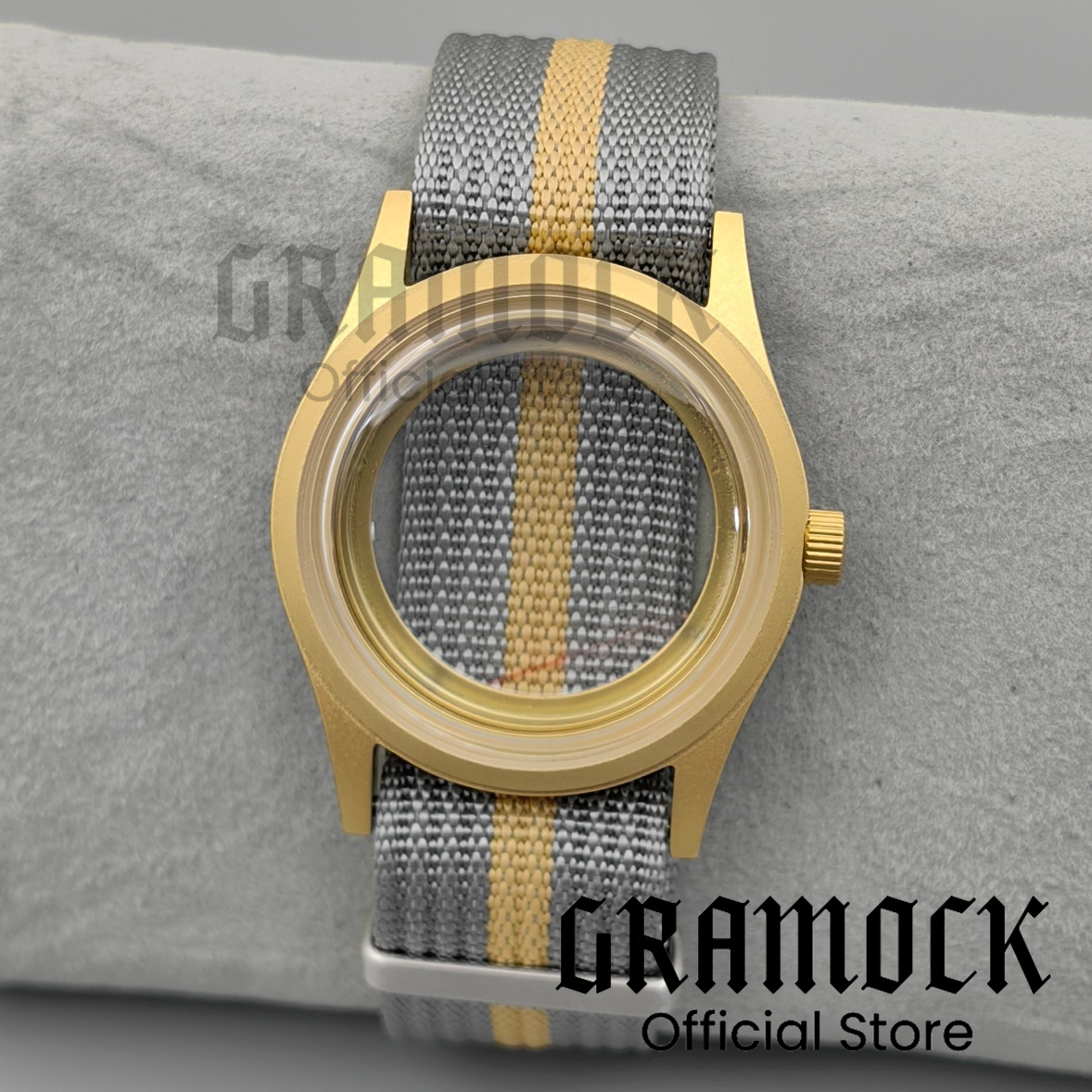 Exhibition Caseback - GRAMOCK 39mm Watch Case For NH34