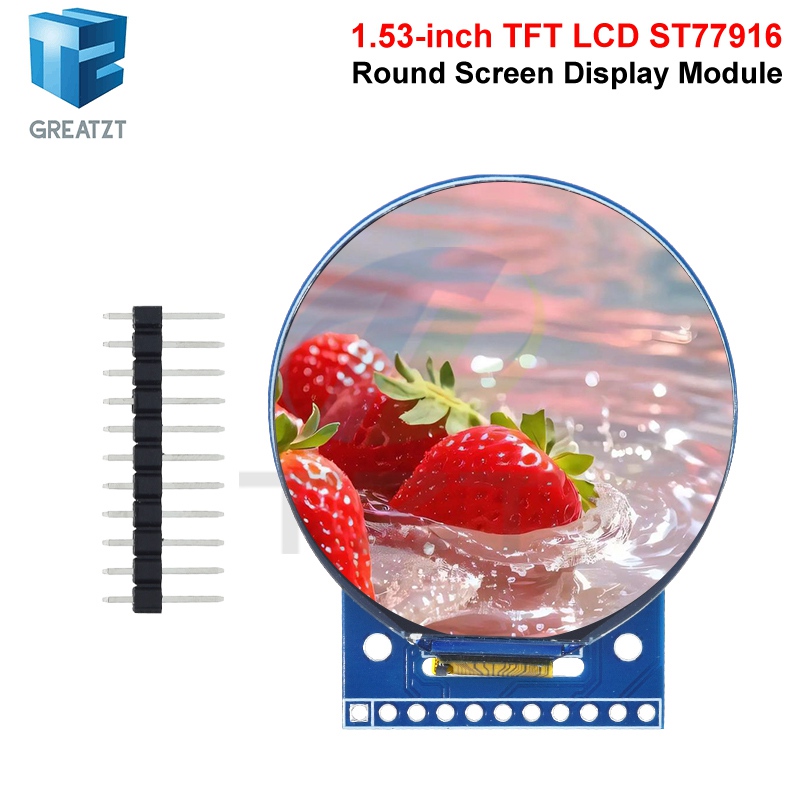 Regulator Display Watch - GREATZT 1/3PCS 1.53 Inch Round TFT