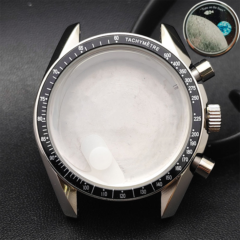 Exhibition Caseback - 39.7mm Men's Watches Metal Case FIT