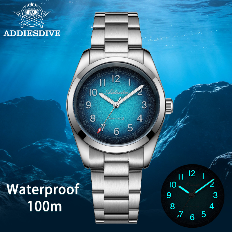 Luxury Watch It - ADDIESDIVE Quartz Couple's Watches Sapphire Glass