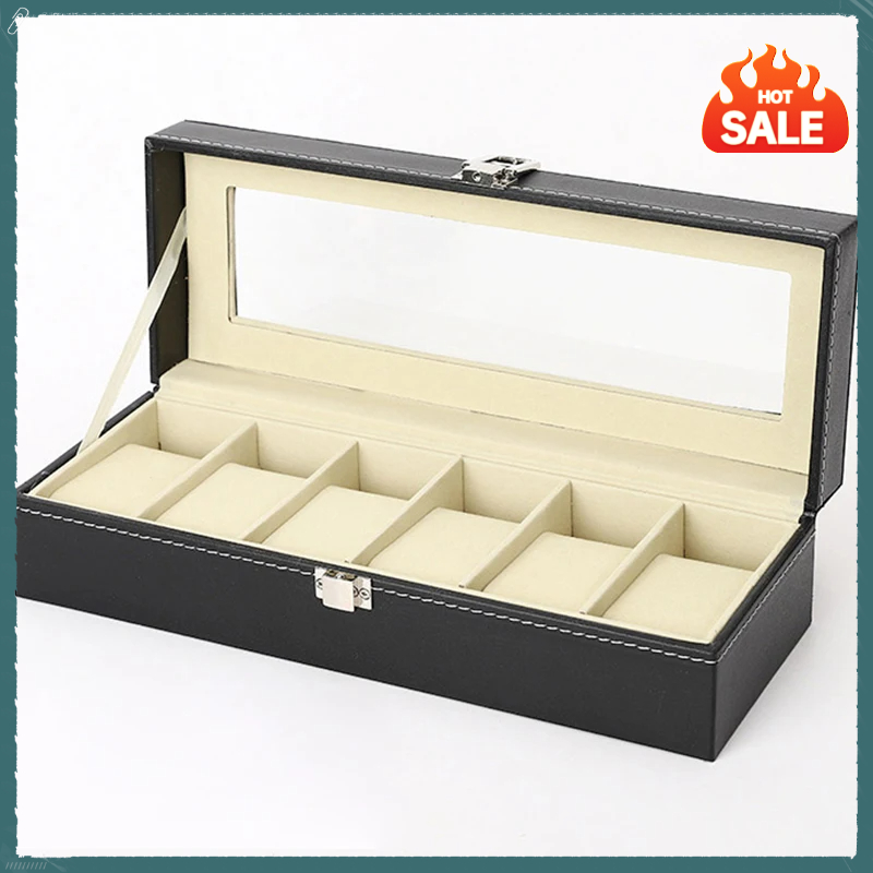 Luxury Watch Packaging Box - Hot Sale PU Leather Display Storage