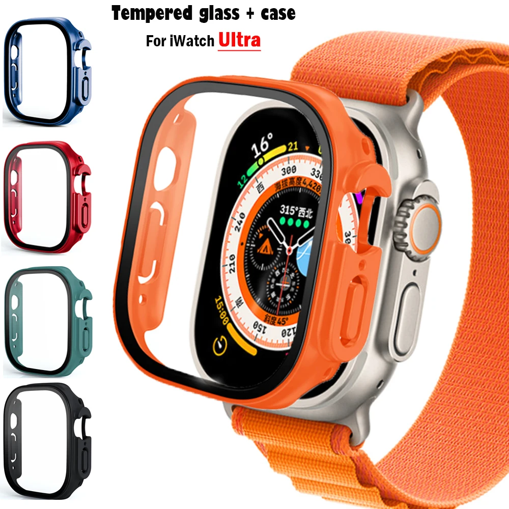 Luxury Watch Packaging Box - Glass+case For Apple Watch Ultra 49mm
