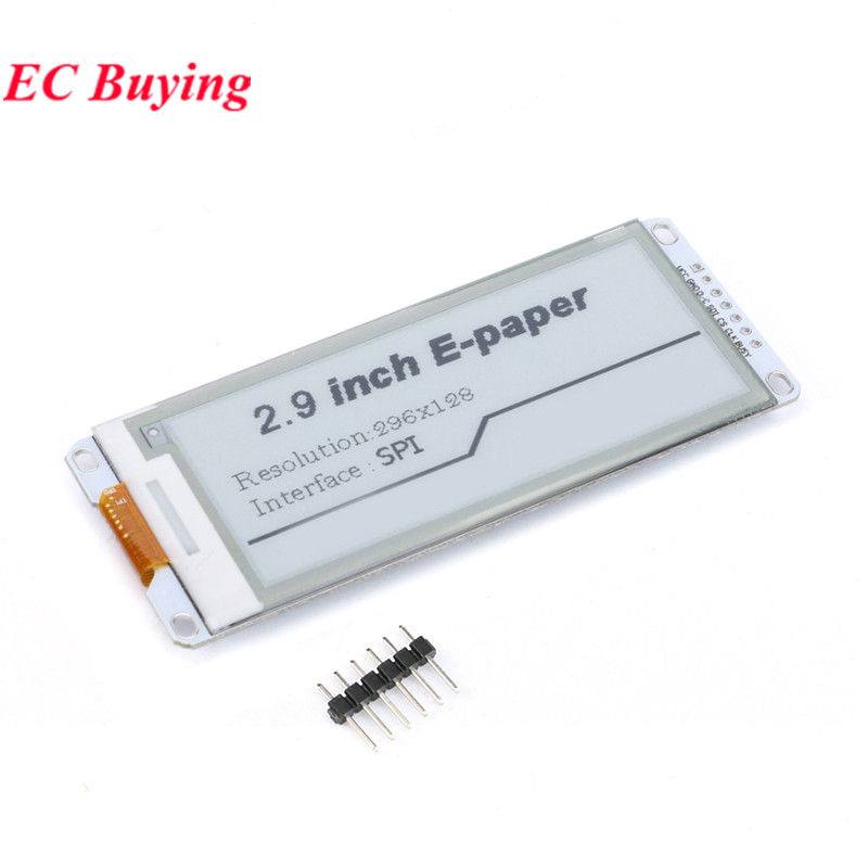 2.9 Inch E-Paper Module E-Ink  - Regulator Display Watch review and price