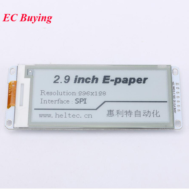 2.9 Inch E-Paper Module E-Ink  - Regulator Display Watch review and price