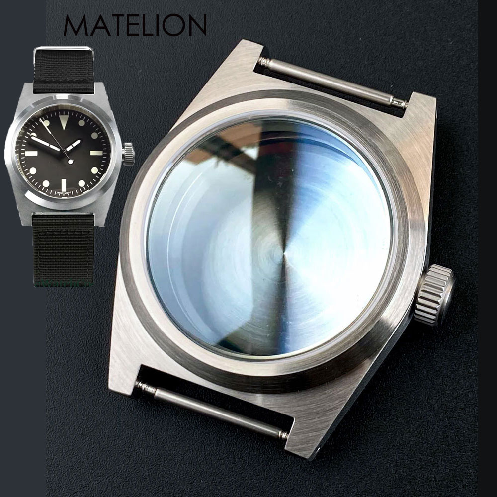 Diving Field Watch Case MOD 31 - Exhibition Caseback review and price