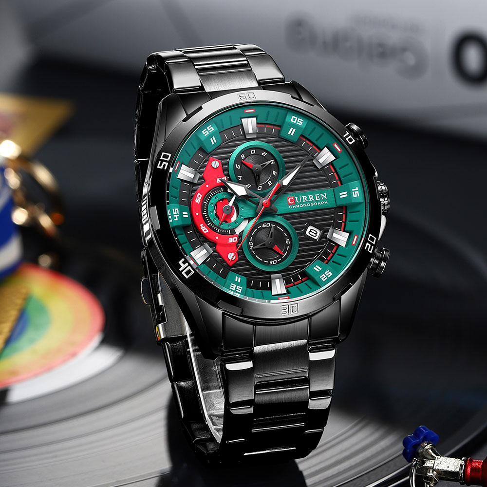 Watches For Men CURREN Man Wri - Luxury Watch Mockup review and price