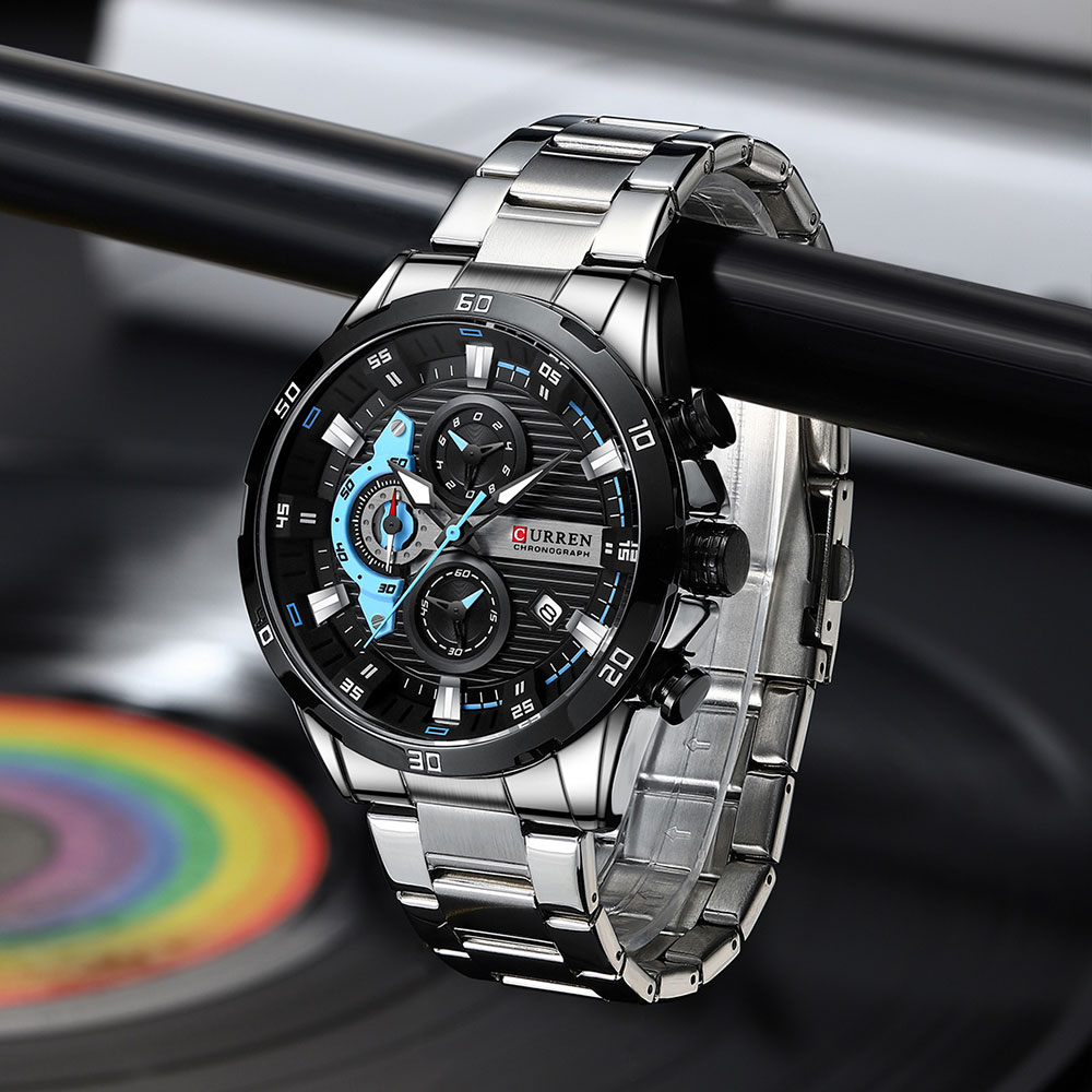 Watches For Men CURREN Man Wri - Luxury Watch Mockup review and price