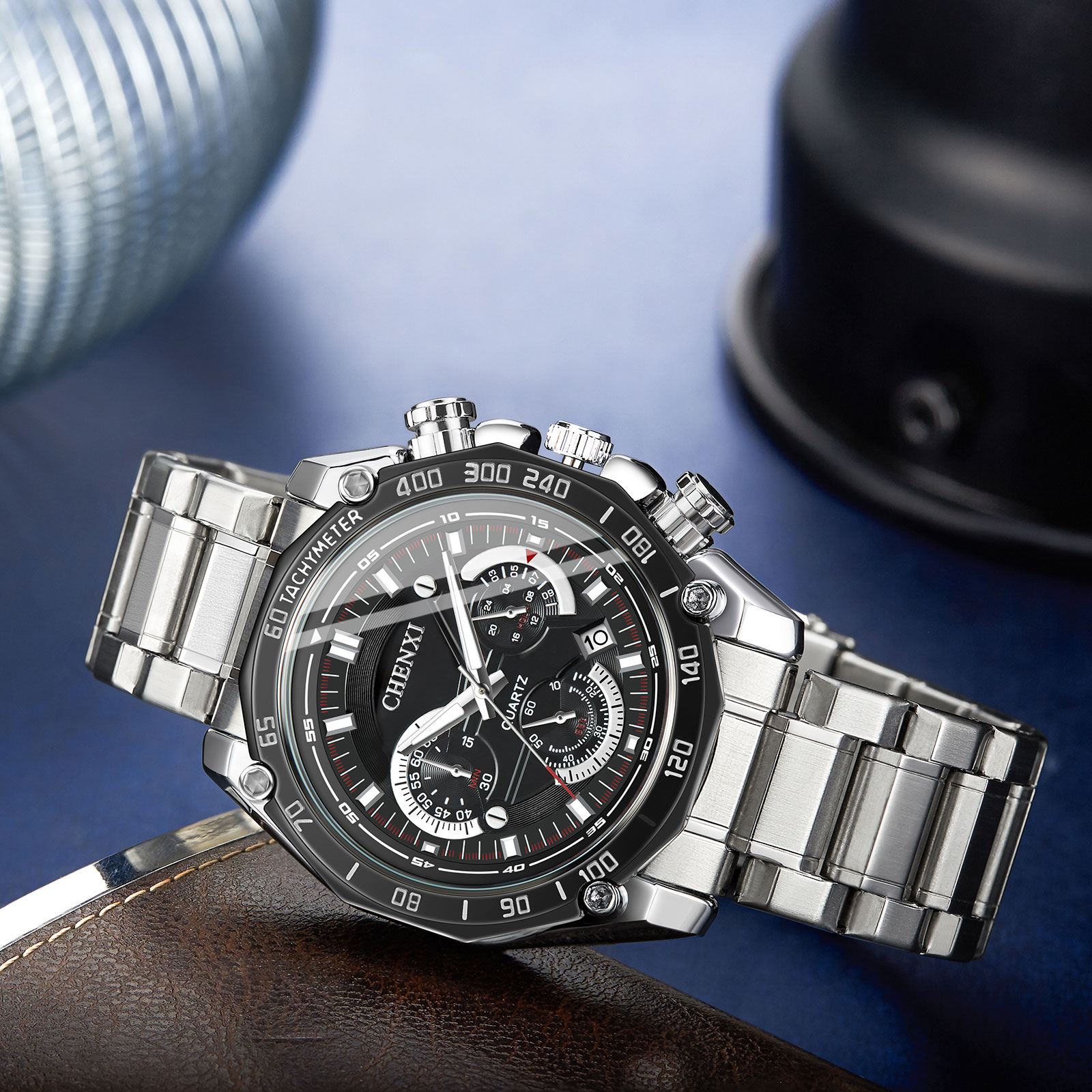 CHENXI Mens Watches Stainless  - Luxury Watch Mockup review and price