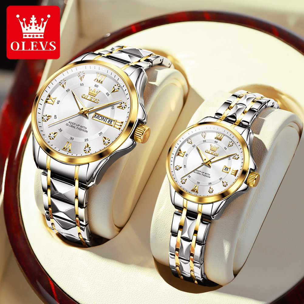 OLEVS 2906 Couple Watch Origin - Luxury Watch Price review and price