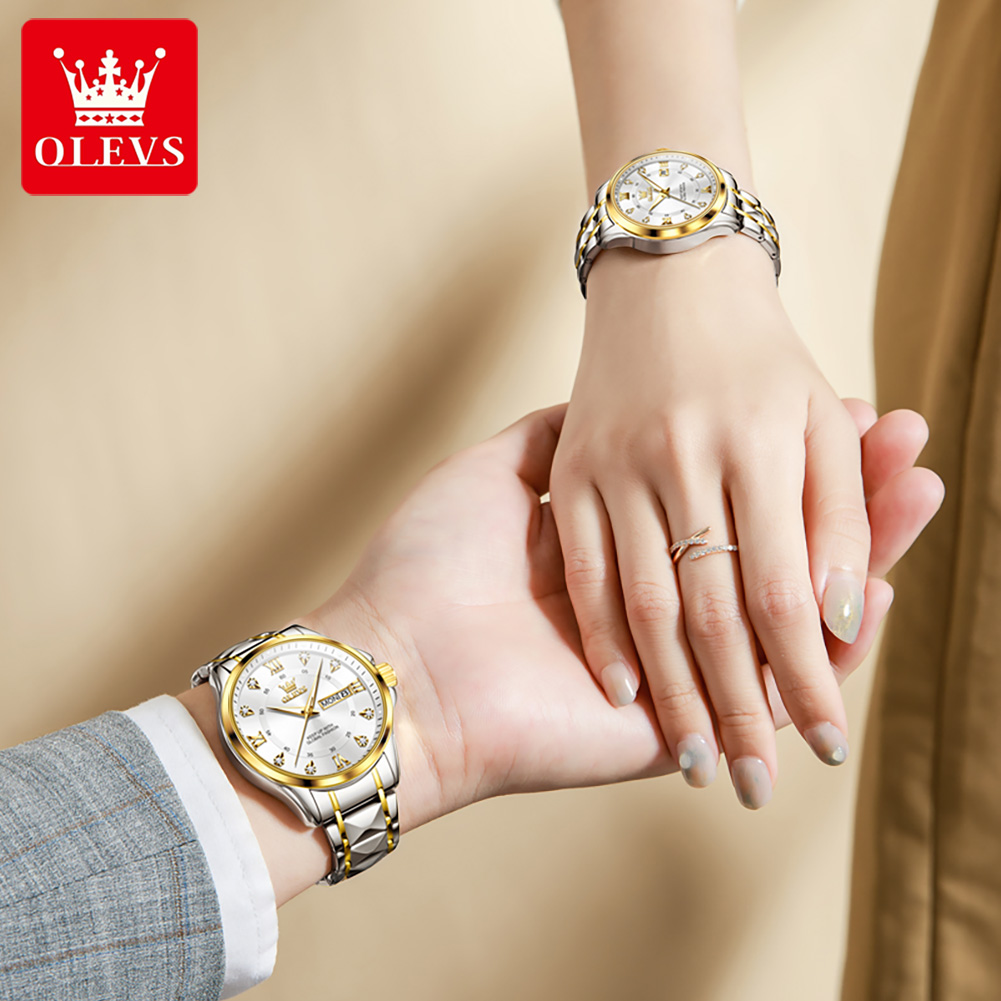 OLEVS 2906 Couple Watch Origin - Luxury Watch Price review and price