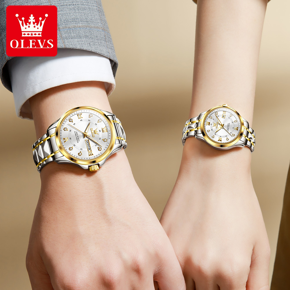 OLEVS 2906 Couple Watch Origin - Luxury Watch Price review and price