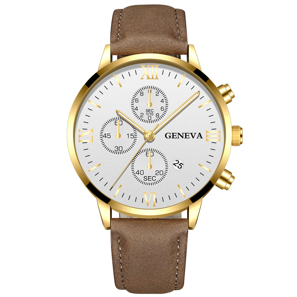 Geneva Fashion  Men Date Alloy - Luxury Watch Packaging Box review and price