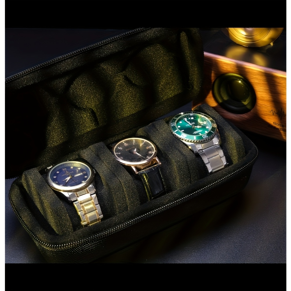 1/2 PC Luxury 3-slot Watch Tra - Luxury Watch Packaging Box review and price