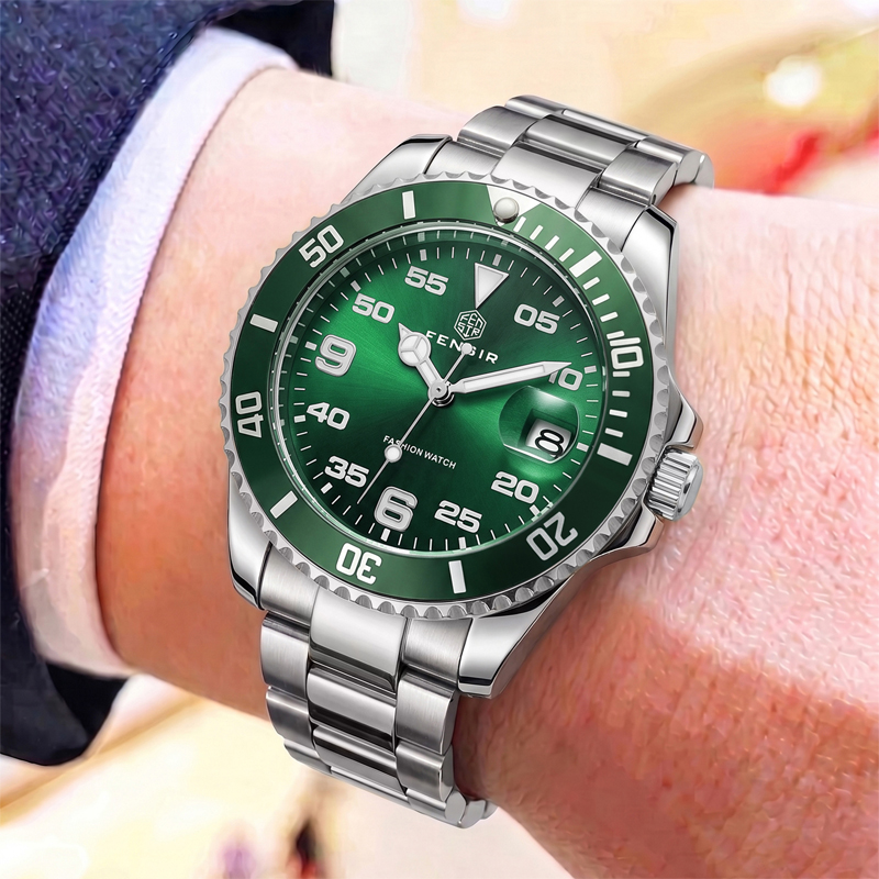 Classic men's quartz watch wit - Luxury Watch It review and price