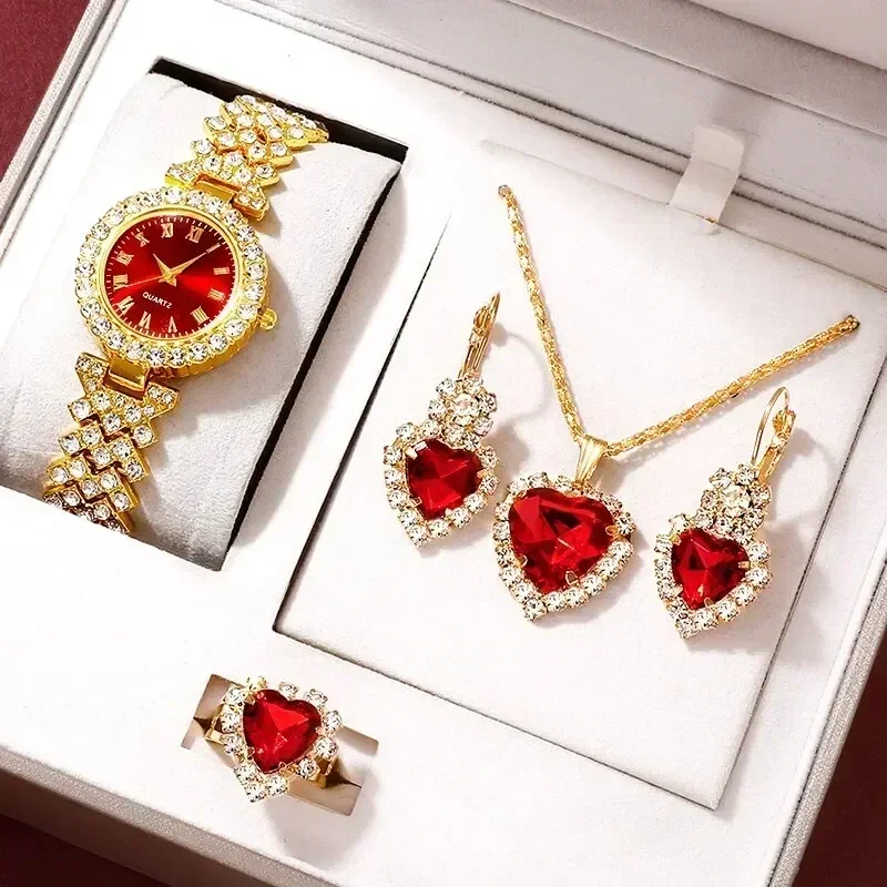 Golden Luxury Watch Women Ring - Luxury Watch Kit review and price