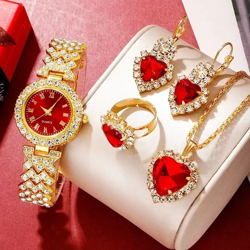 Golden Luxury Watch Women Ring - Luxury Watch Kit review and price