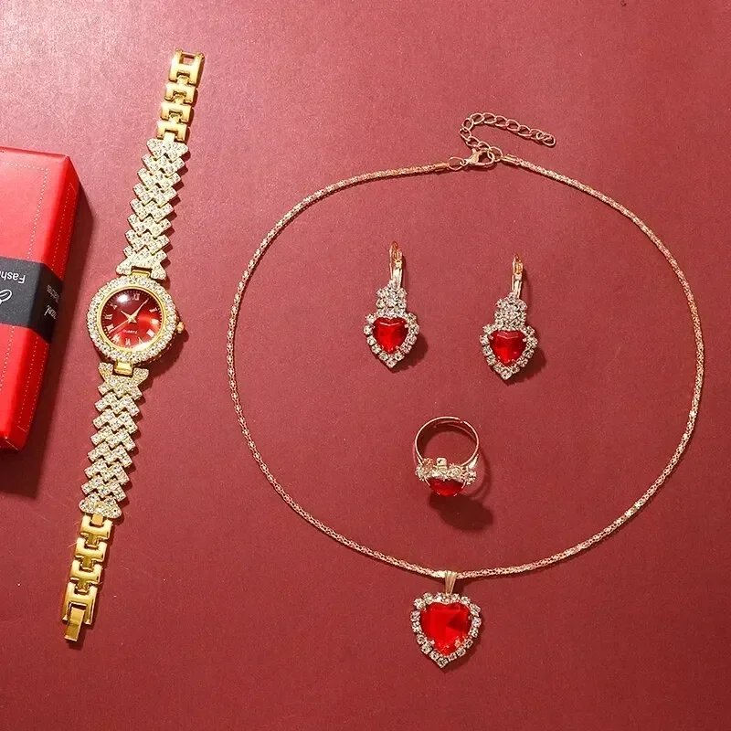 Golden Luxury Watch Women Ring - Luxury Watch Kit review and price