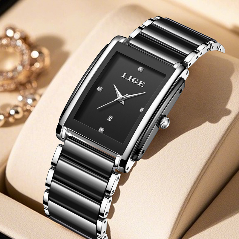 LIGE New Luxury Women Watches  - Luxury Watch Packaging Box review and price