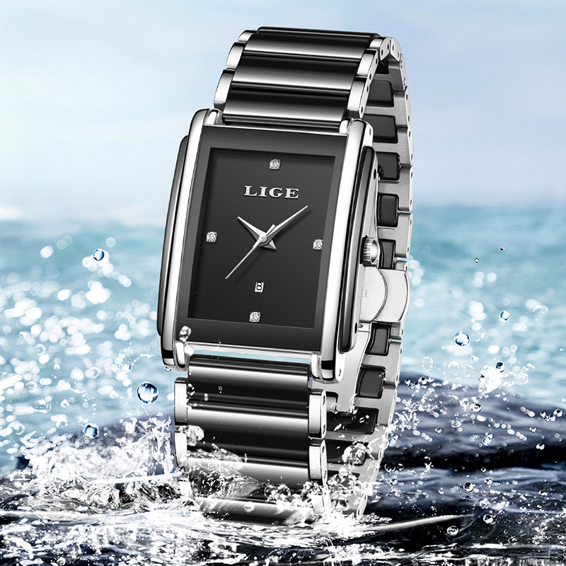 LIGE New Luxury Women Watches  - Luxury Watch Packaging Box review and price