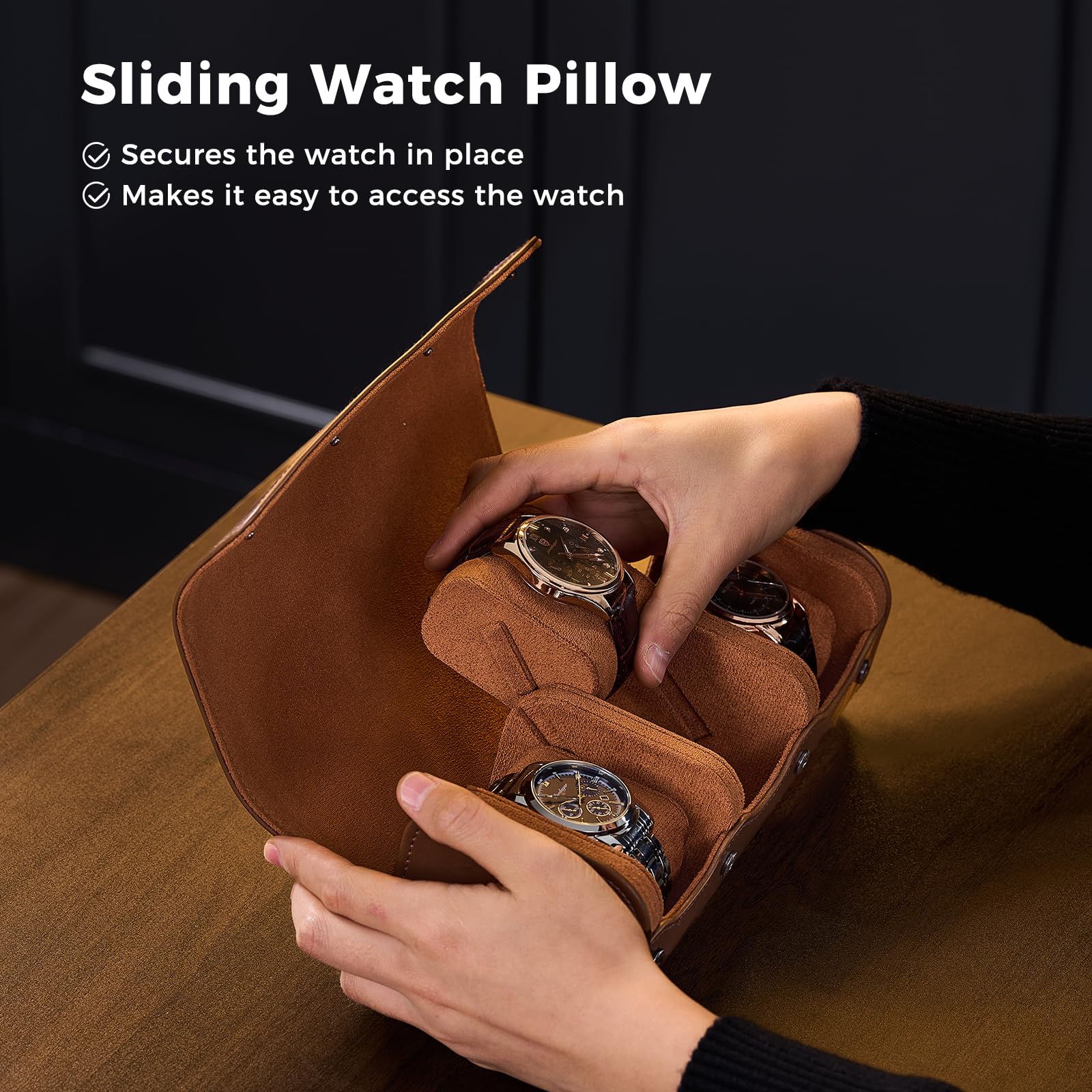Luxury PU Leather Watch Case W - Luxury Watch Case Travel review and price