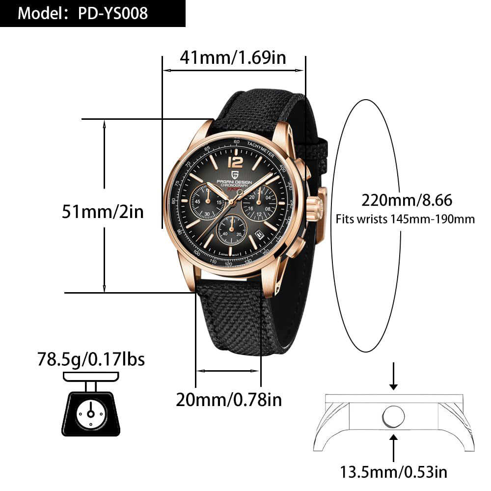 PAGANI DESIGN New Mens Watch 4 - Luxury Watch Mockup review and price