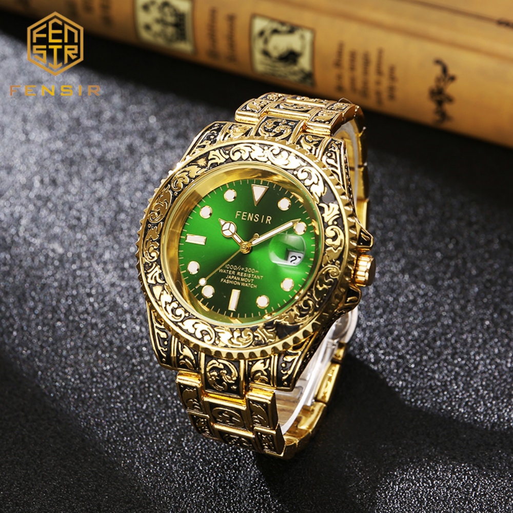 Vintage Embossed Men's Quartz  - Luxury Watch And Price review and price