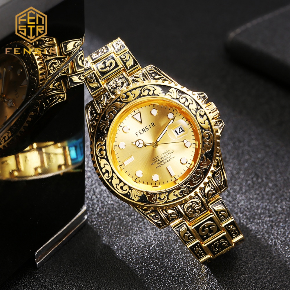 Vintage Embossed Men's Quartz  - Luxury Watch And Price review and price