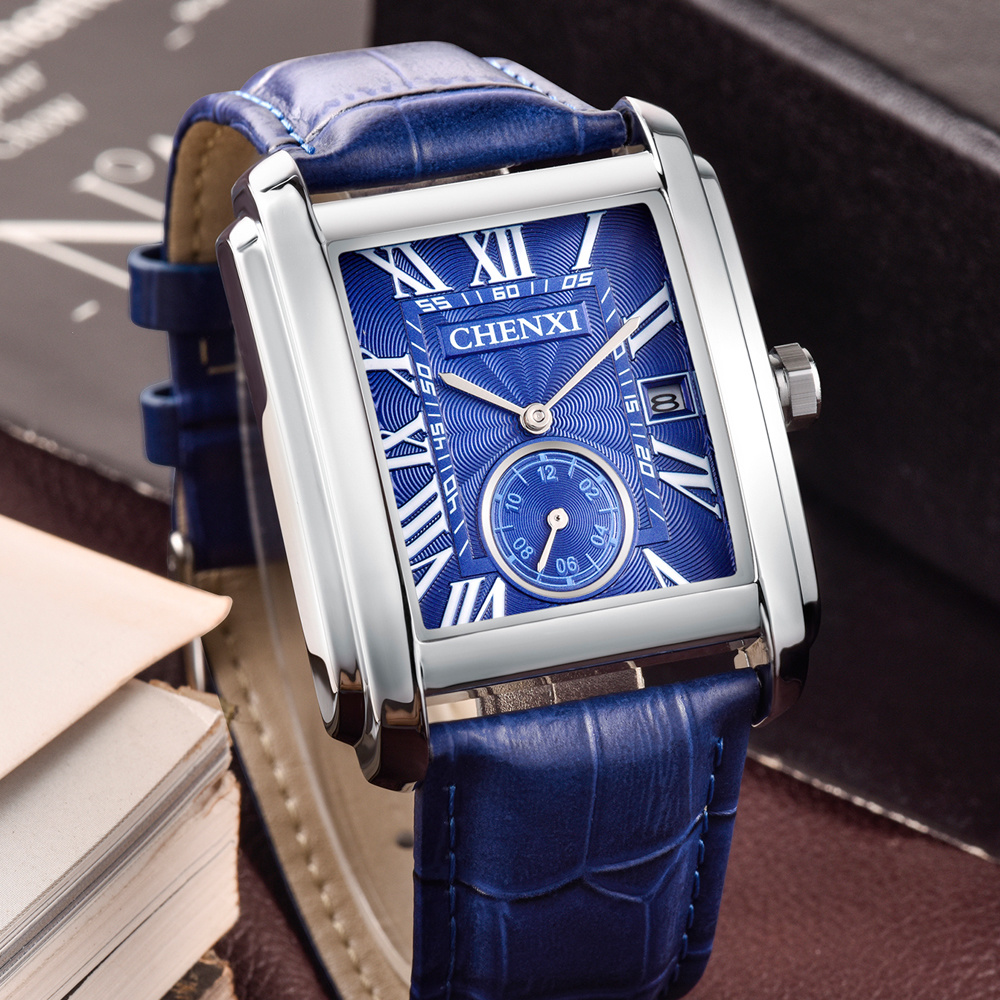 CHENXI 8216 Fashion Classic Sq - Luxury Watch Mockup review and price