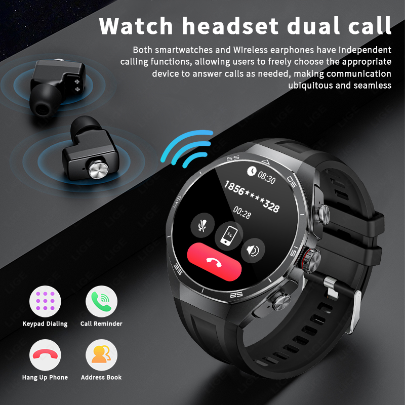 2026 NEW For Android TWS Music - Luxury Watch On Wrist review and price