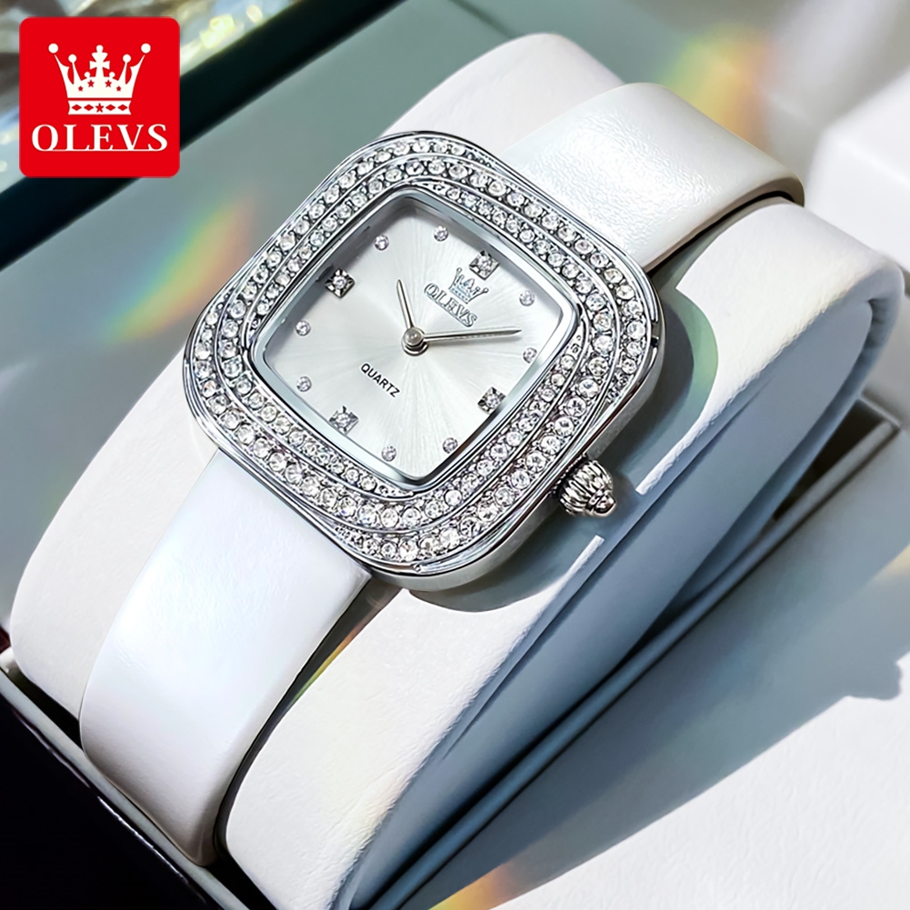 OLEVS 5512 Luxury Elegant Wome - Luxury Watch With Leather Strap review and price