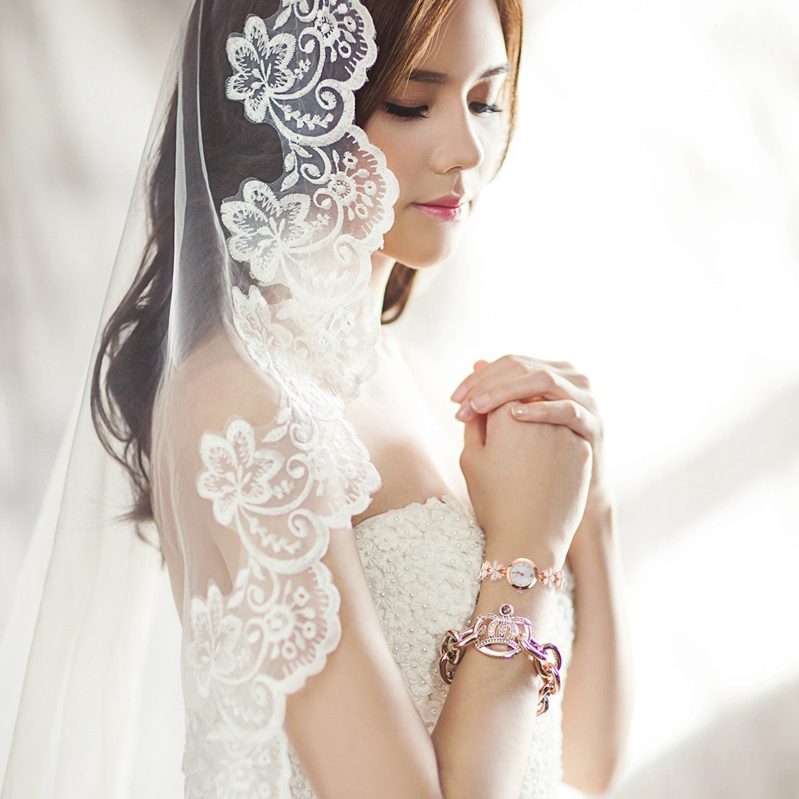 Elegant Crystal Quartz Bracele - Luxury Watch Quartz review and price