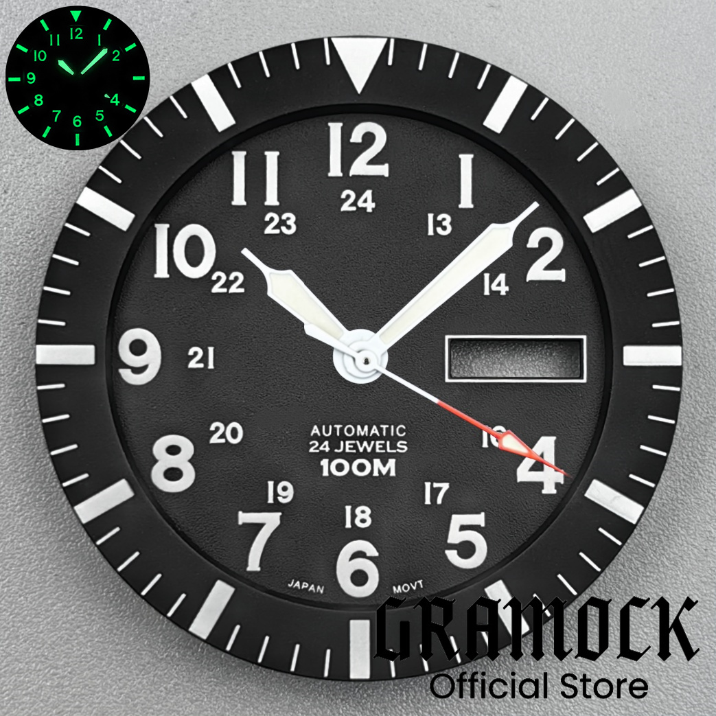 Gramock Vintage NH36 Face 34.3 - Exhibition Caseback review and price