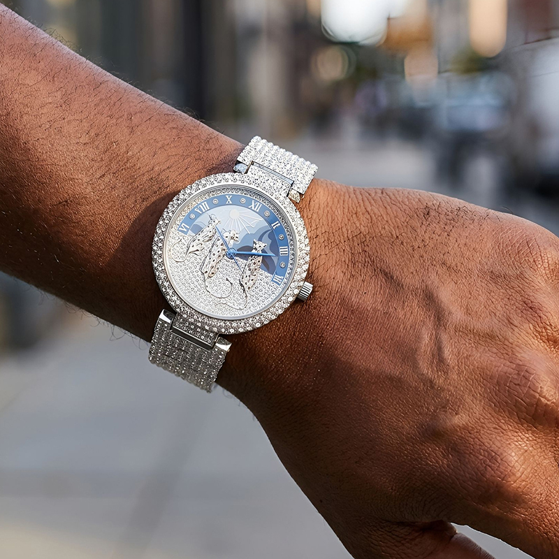 Men's Watches Sun and leopard  - Luxury Watch And Jewelry Brand review and price