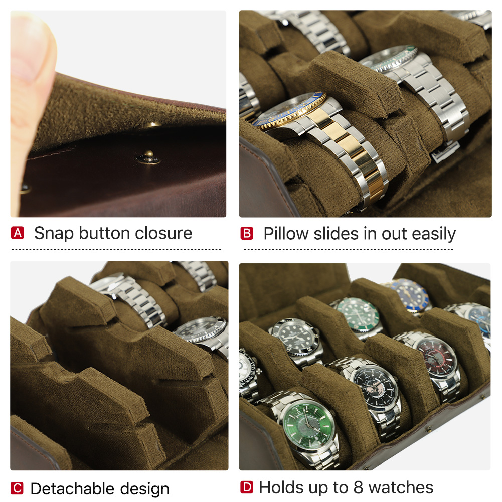 CONTACT'S FAMILY Luxury Genuin - Luxury Watch Case Travel review and price