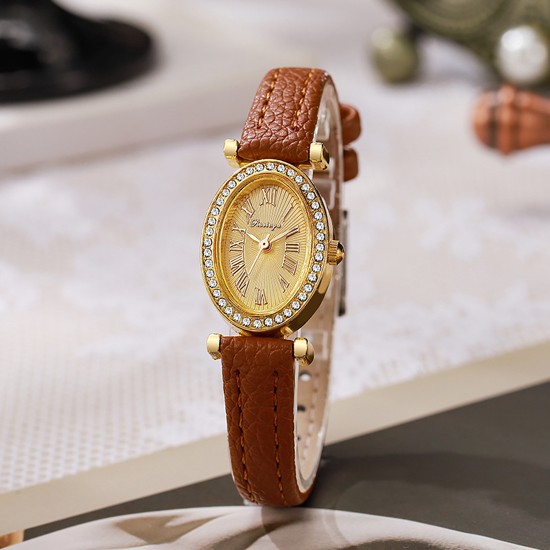 Luxury Watch Women Fashion Ova - Luxury Watch With Leather Strap review and price