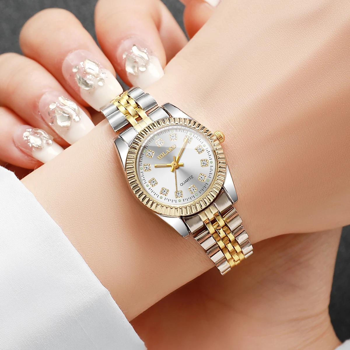 Fashion Rhinestone Women Quart - Luxury Watch Packaging Box review and price