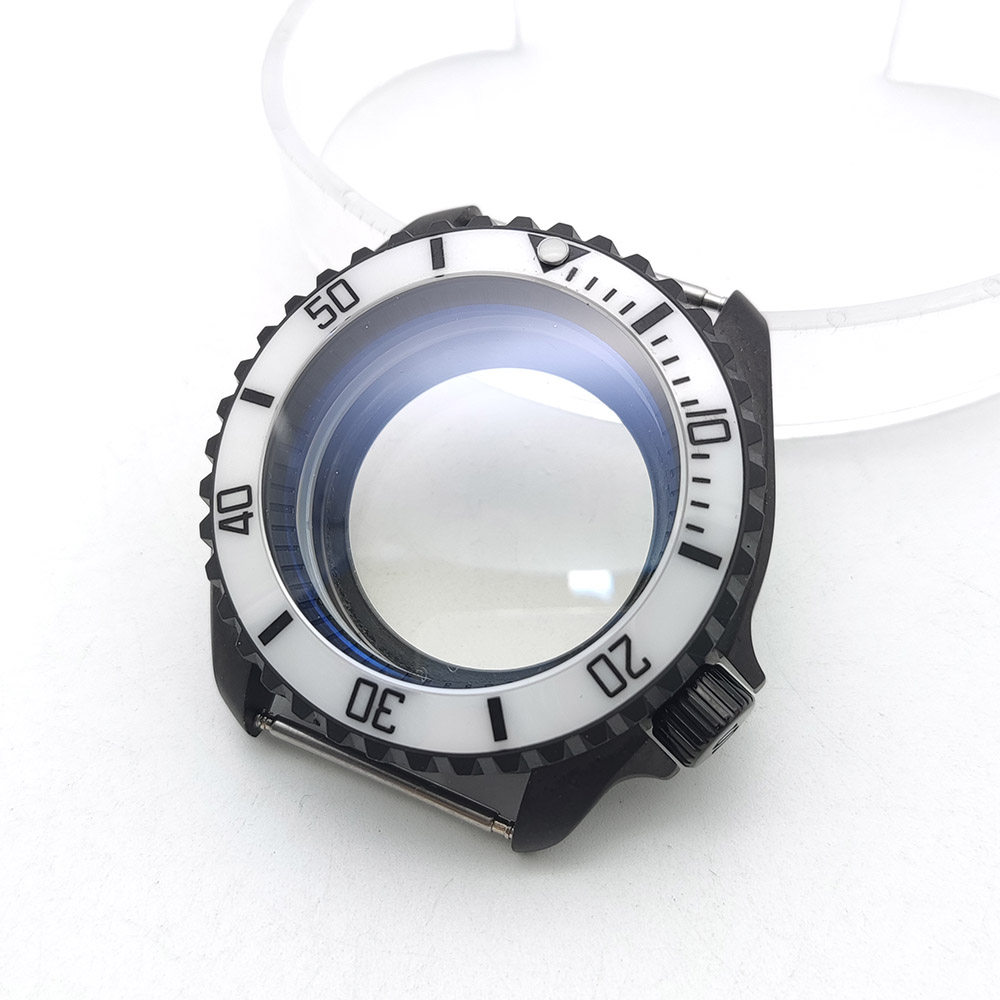 42mm NH35 Matte Black Watch Ca - Exhibition Caseback review and price