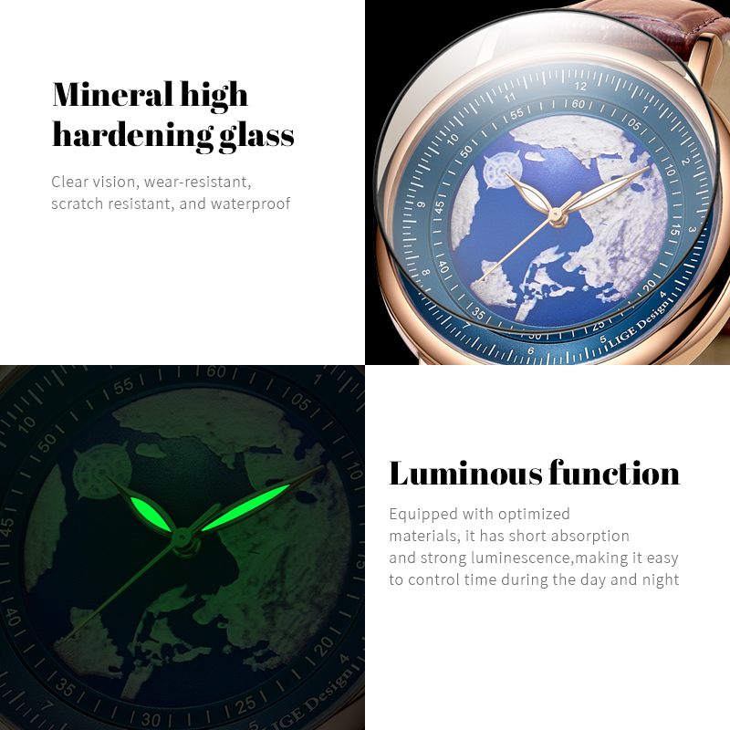 LIGE 2026 New Top Brand Luxury - Luxury Watch Mockup review and price