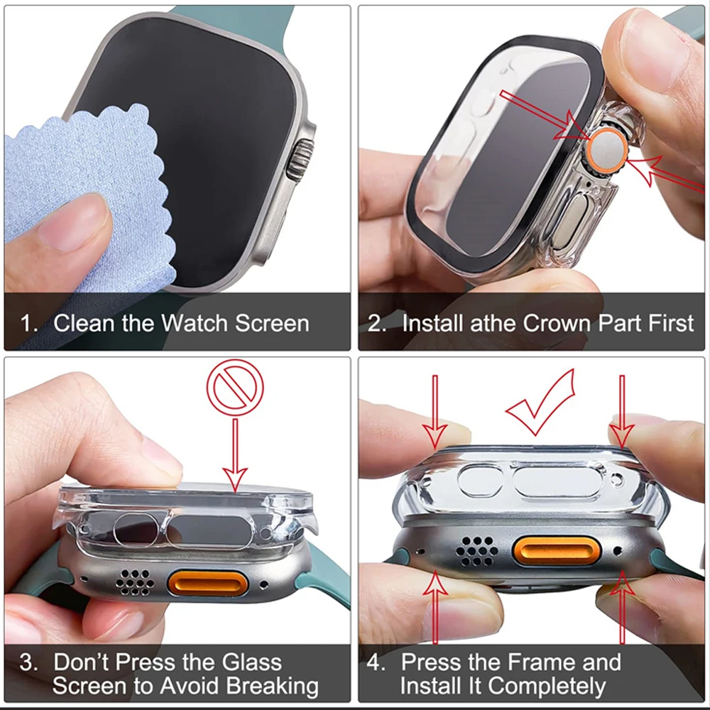 Glass+case For Apple Watch Ult - Luxury Watch Packaging Box review and price