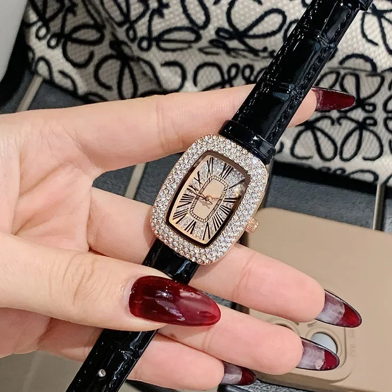 Trendy and fashionable women's - Luxury Watch With Leather Strap review and price